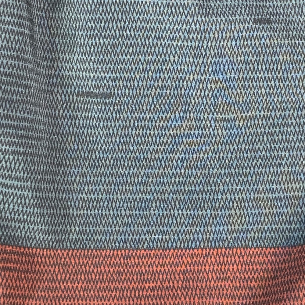 Prana Mens Shorts Size M Green Rust Colorblock Breathe Active Hiking Athletic - Picture 10 of 10
